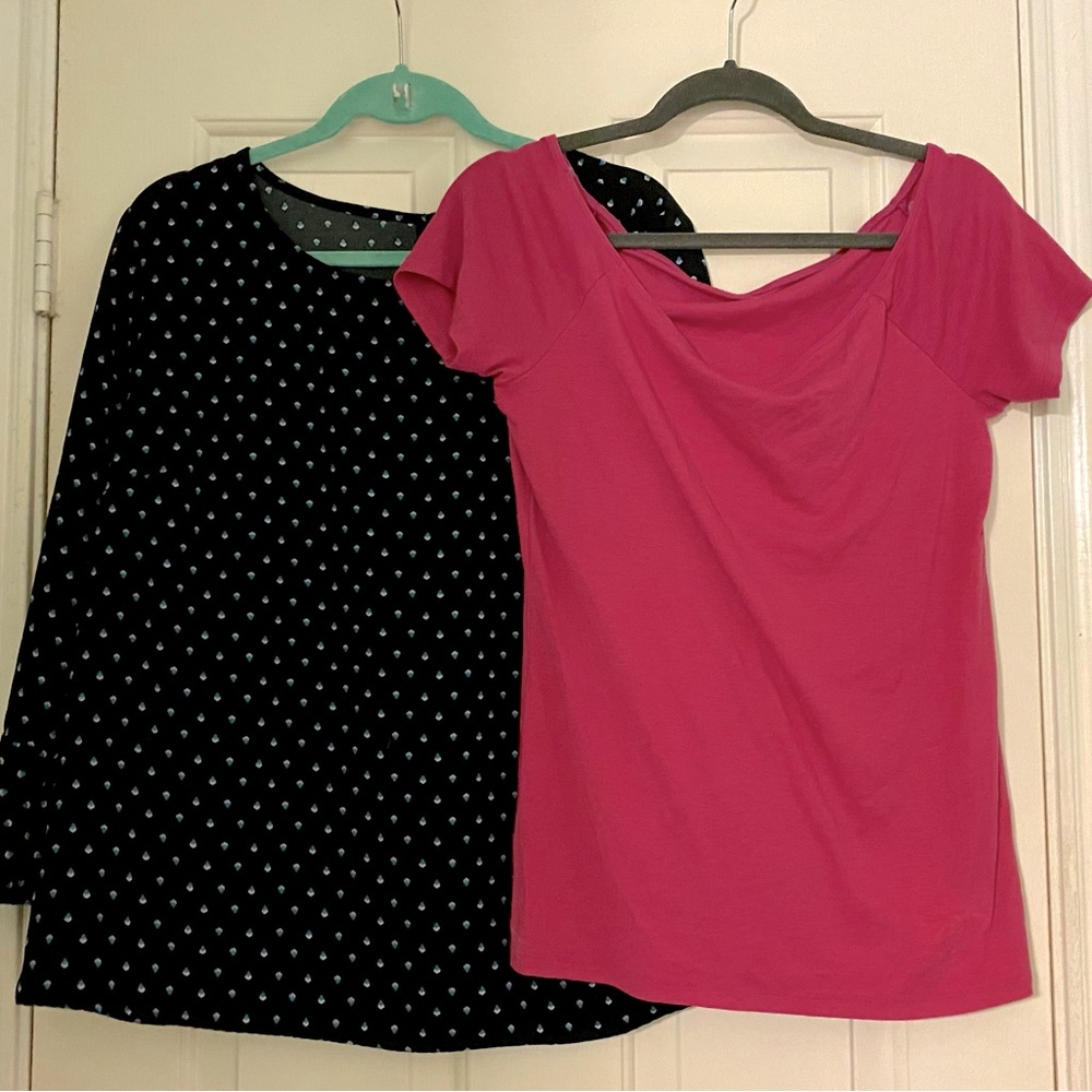 Lot of 2 Old Navy tops size L